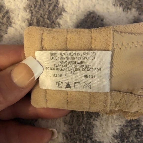 Whimsy by Lunaire Full Coverage Nude Bra 34DD - Picture 8 of 8